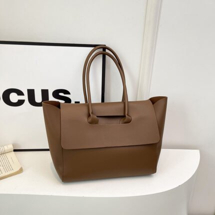 2024 Women's Large Capacity Vintage Single Shoulder Underarm Tote Bag New Fashion Cute Girl's Handbag Geometric Portable Lady